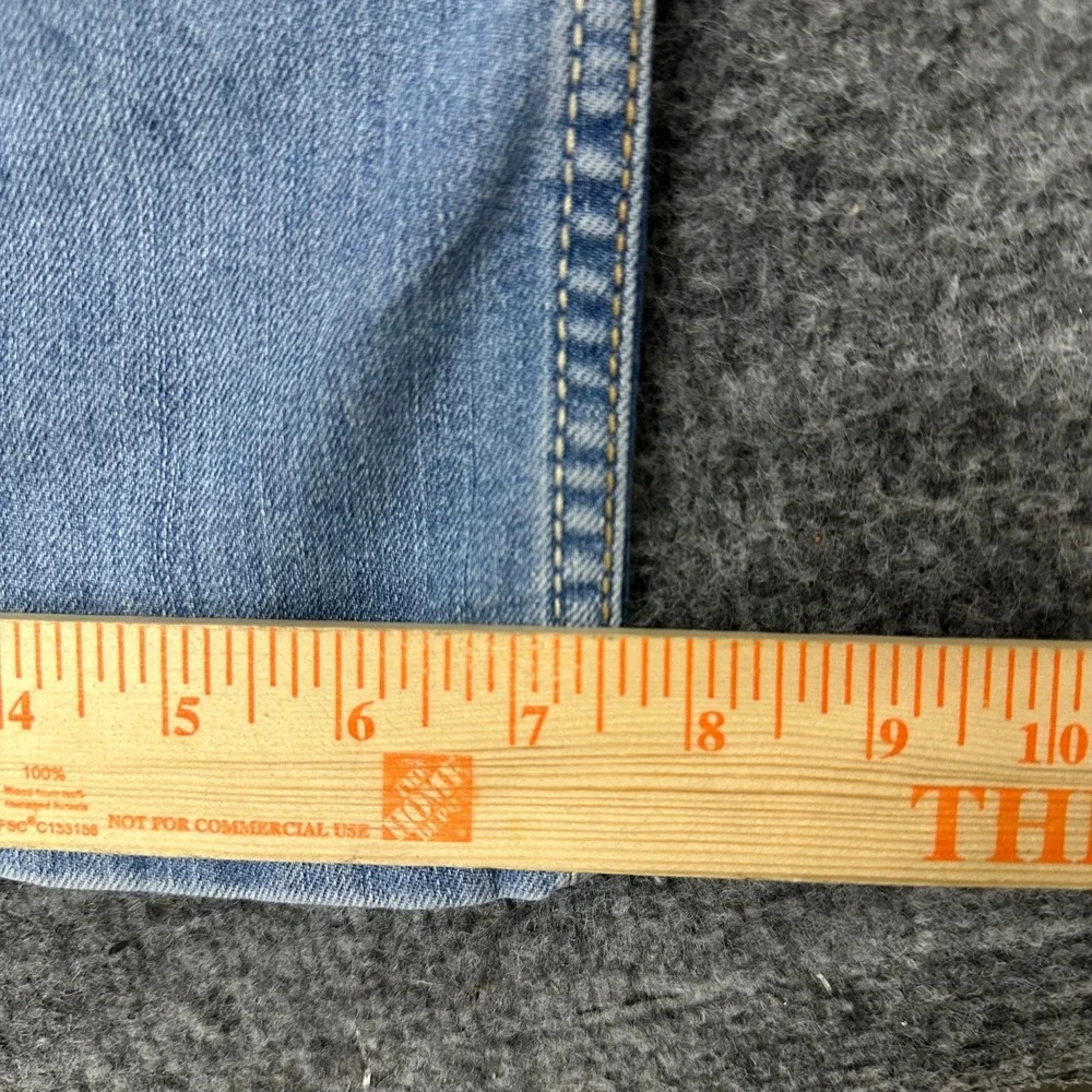 Ariat Jeans Womens Size 27S Blue Rebar Perfect Rise Straight Leg Work Denim